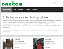 Tablet Screenshot of darkom.pl